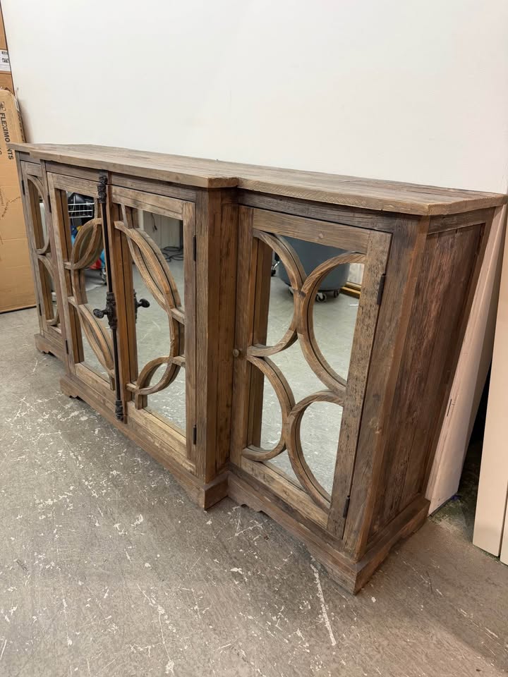 Rustic Easthampton Mirrored Sideboard