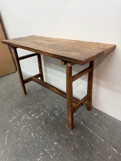Rustic Wooden Console Table