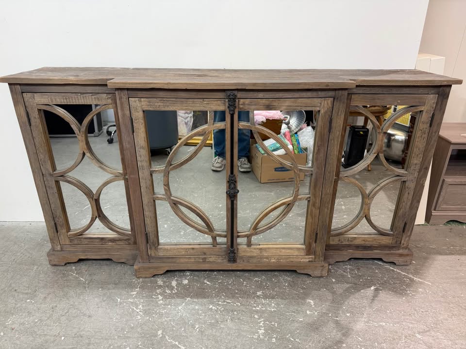 Rustic Easthampton Mirrored Sideboard