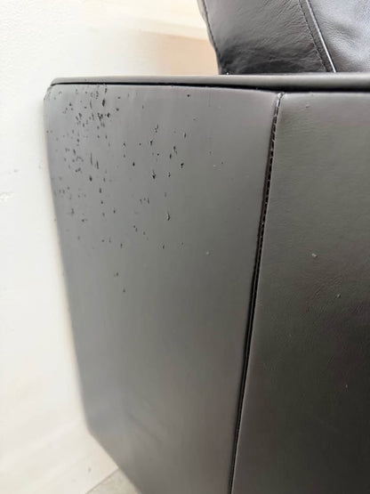 Black Leather Armchair