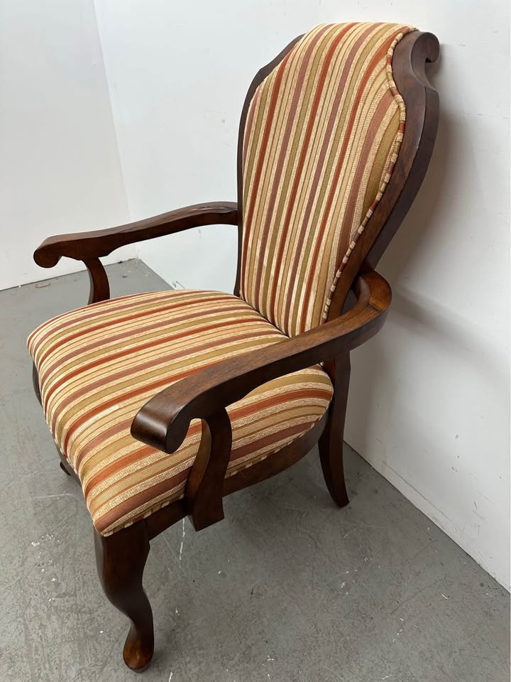 Faux Vintage Style Accent Chair