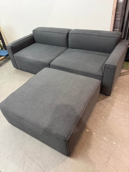 Gus* Modern Sofa with Ottoman