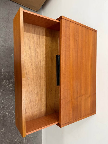 2 Piece Mid-Century Modern Teak Highboy/Low Dresser Set