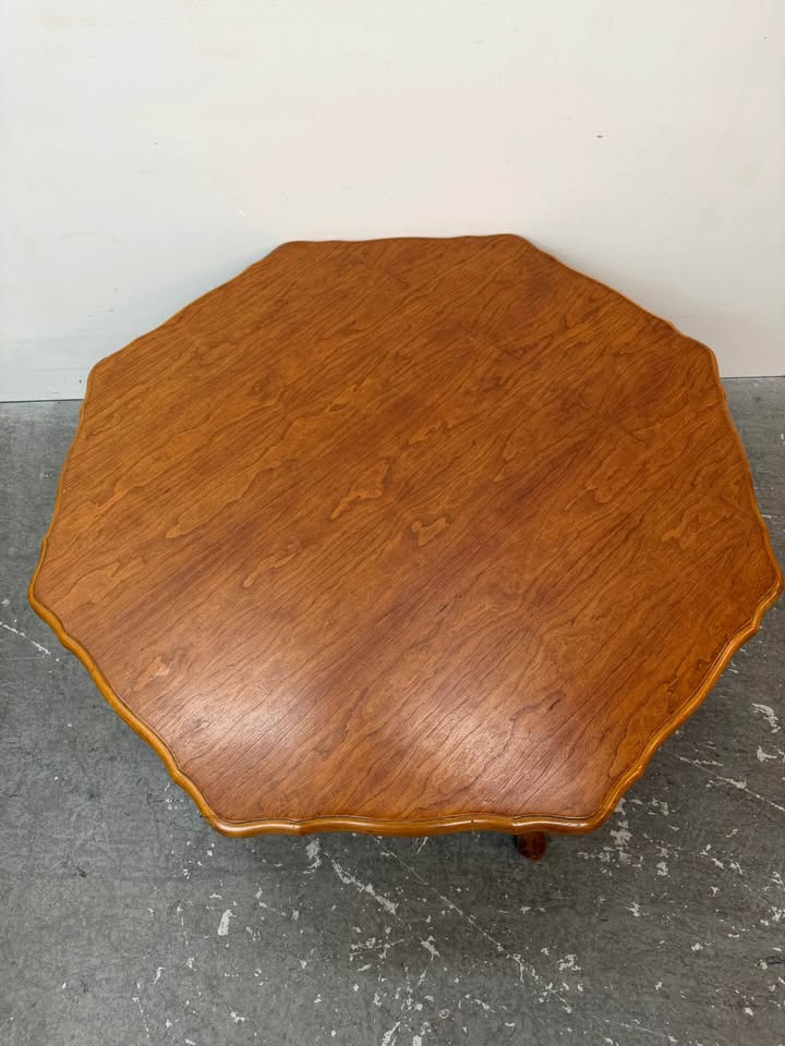 Vintage Octagonal French Provincial Coffee Table