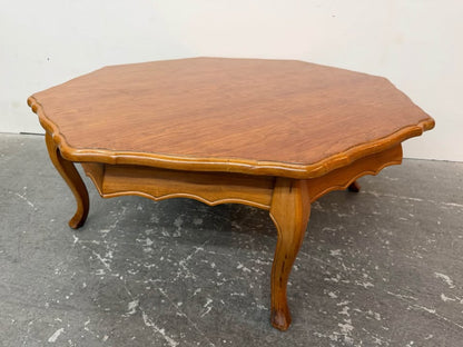 Vintage Octagonal French Provincial Coffee Table