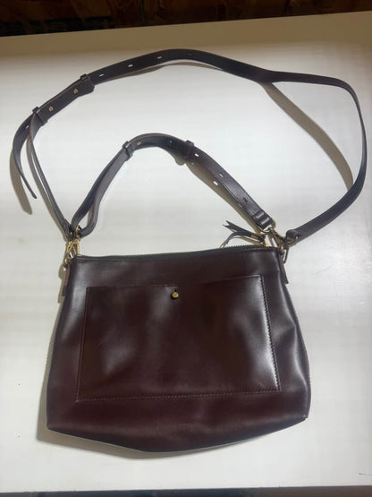 Madewell Transport Crossbody Bag in Espresso Bean Color