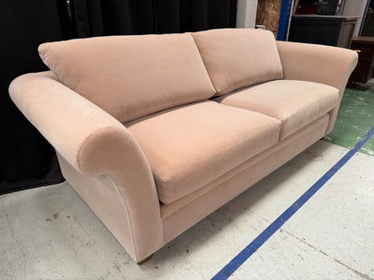 Matching Set of 2 Fuzzy Material Couch #2355