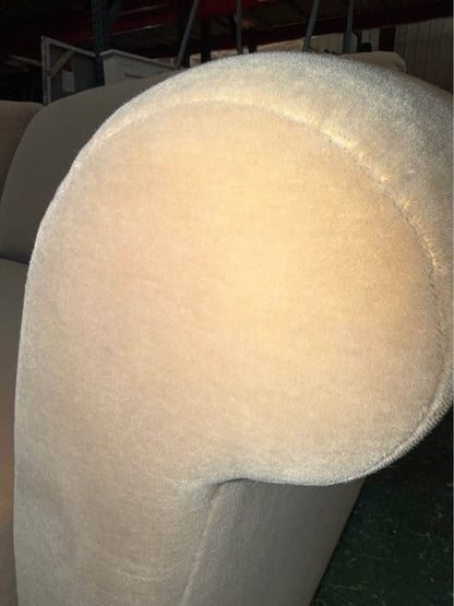 Matching Set of 2 Fuzzy Material Couch #2355