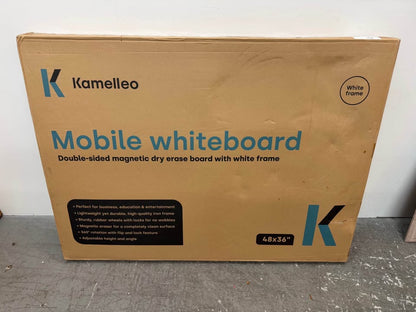 (New)Kamelleo Mobile Whiteboard 48x36 #2251