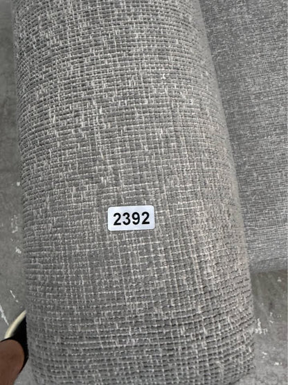 Crate & Barrel Grey Swivel Wide Armchair #2392