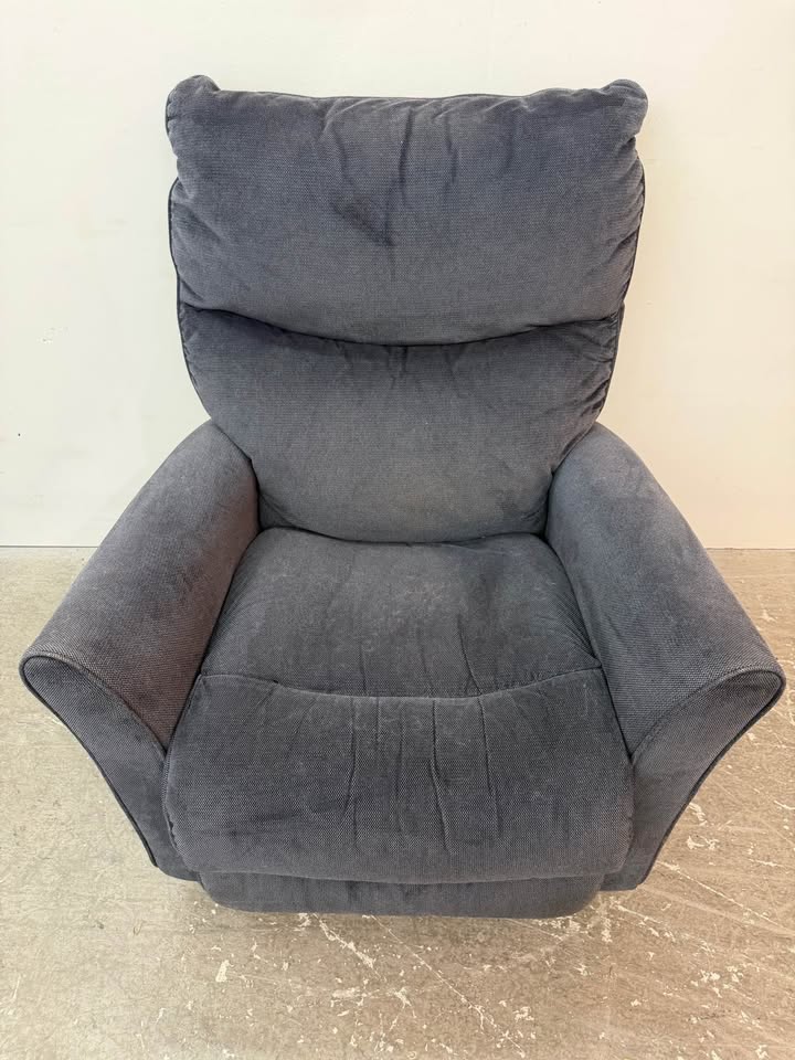 LaZBoy Grey Fabric Recliner #2379