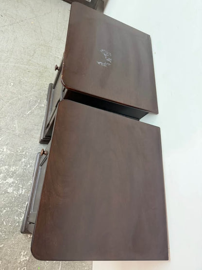 Stanley Furn Dark Wood Dovetail Drawer Nightstands #2493
