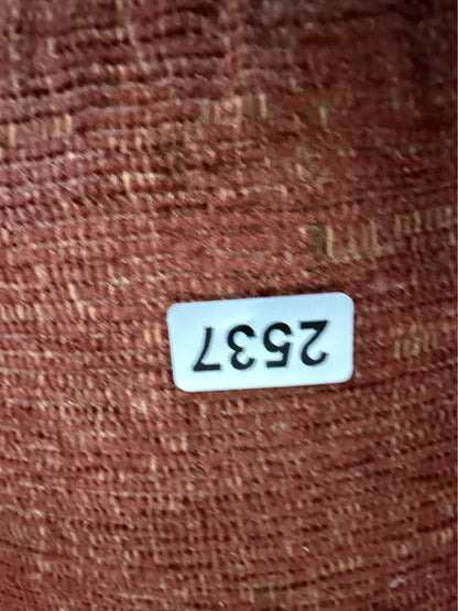 Terracotta Fabric Recliner Armchair #2537