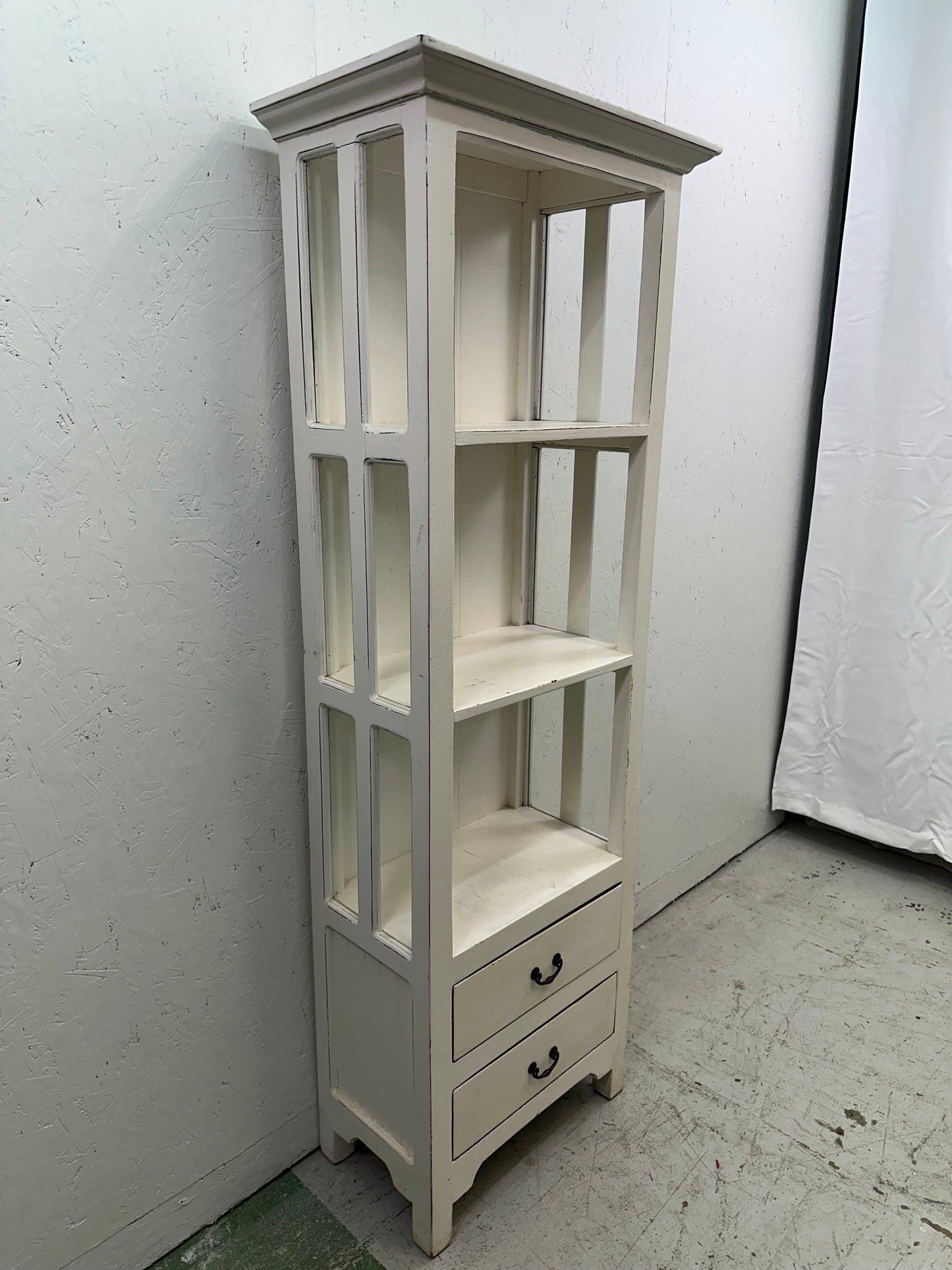 Cape Cod Bookcase With 2 Drawers #0852