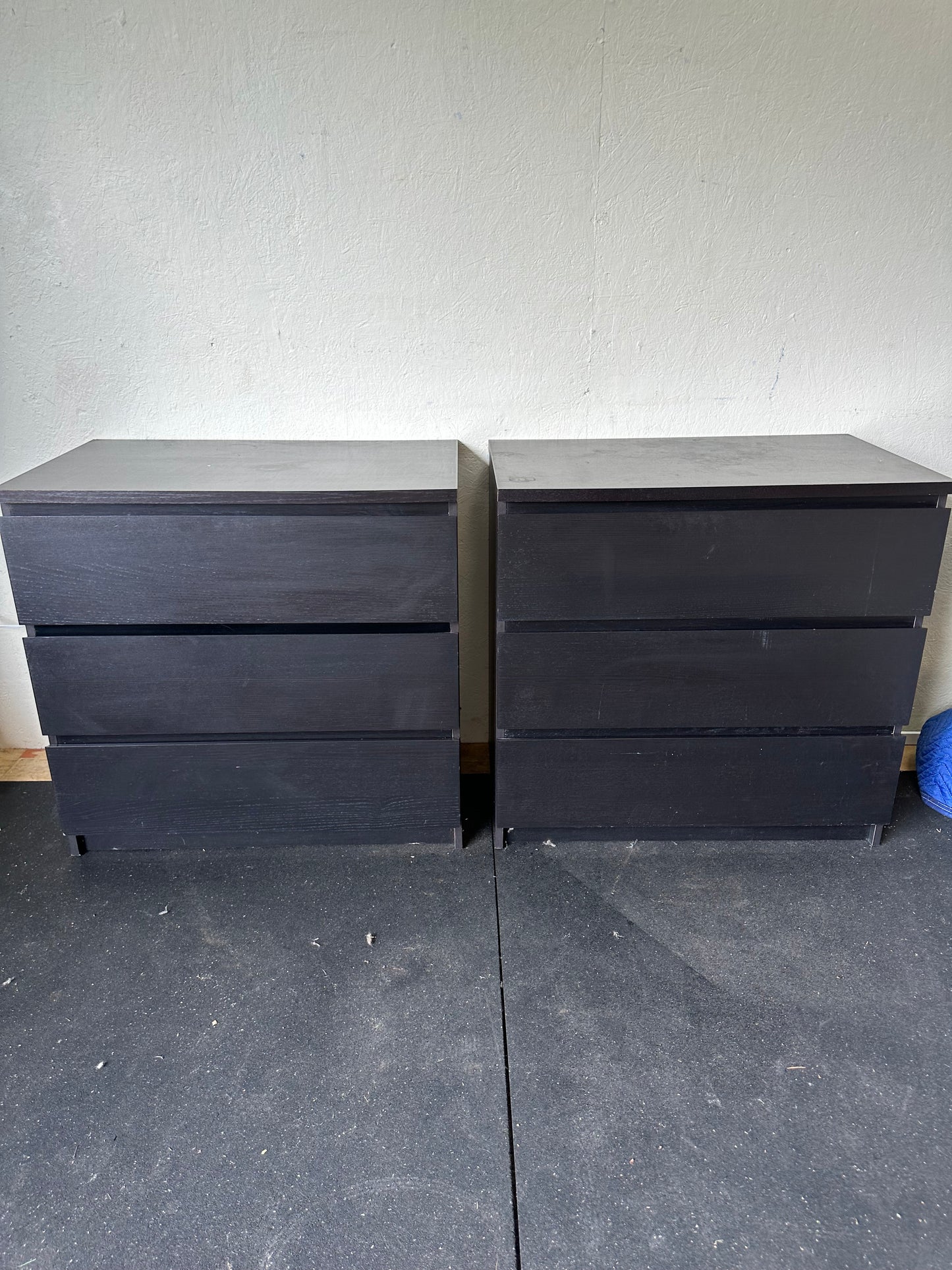 Matching 3 Drawer Night Stand End Tables #0481