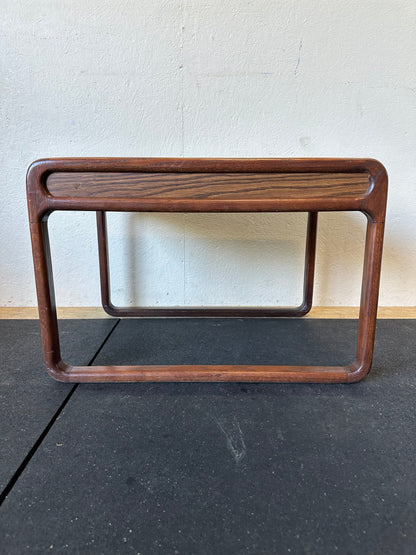 Mid Century Modern Oak Side Table #0304