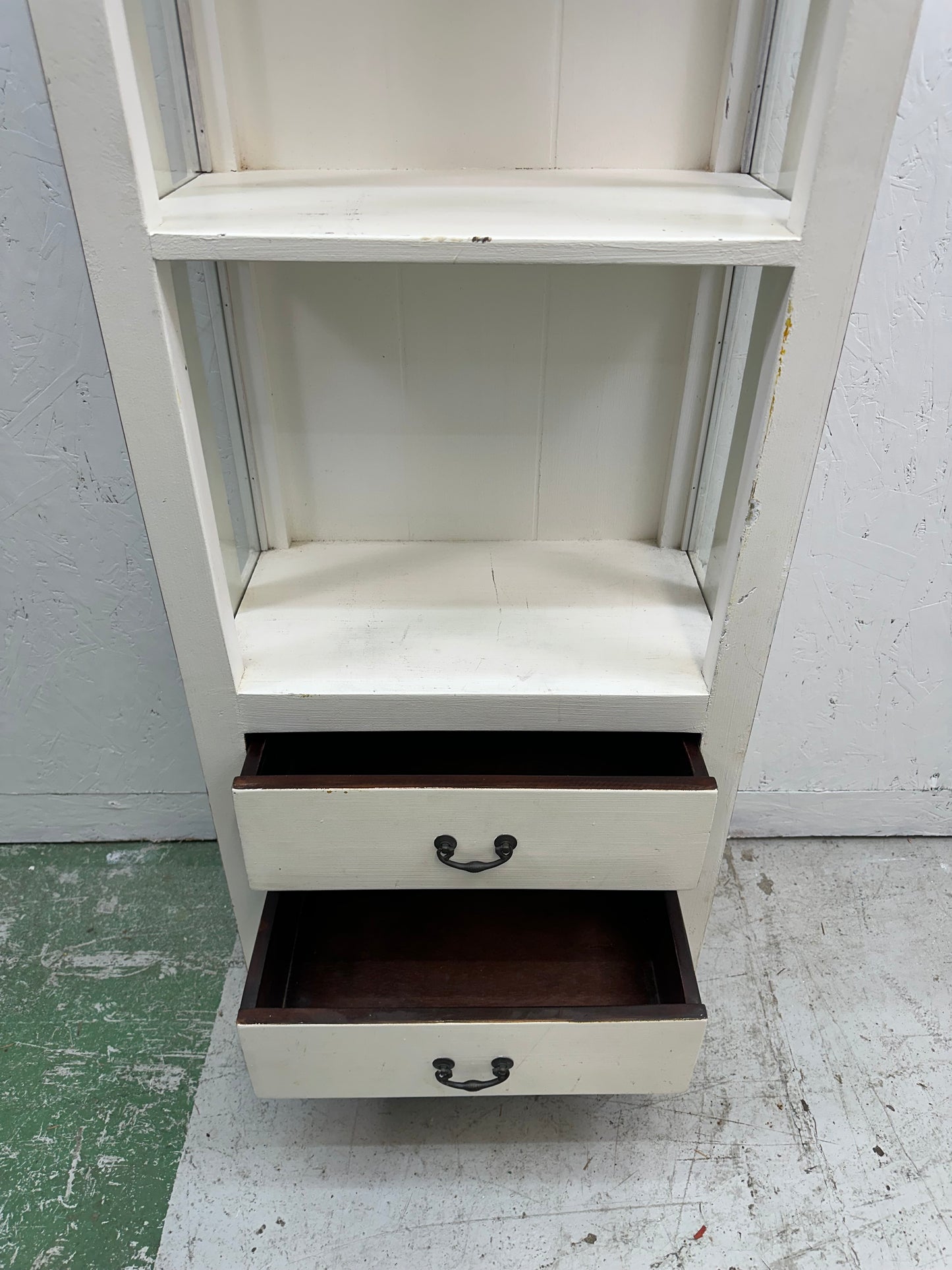 Cape Cod Bookcase With 2 Drawers #0852