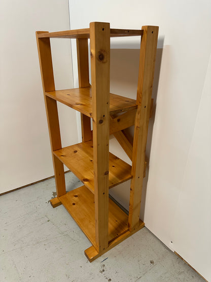 Vintage Pine Shelf/Bookcase #0810