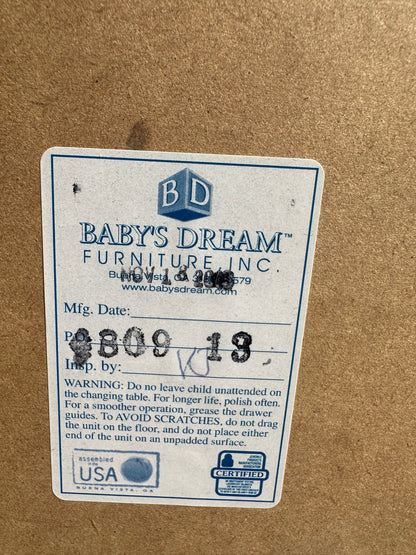 Baby Dream Bookshelf #0778