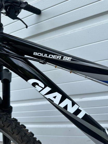 Giant Boulder SE XC 26” Aluminum Mountain Bike Black/Blue – KitsapReuse