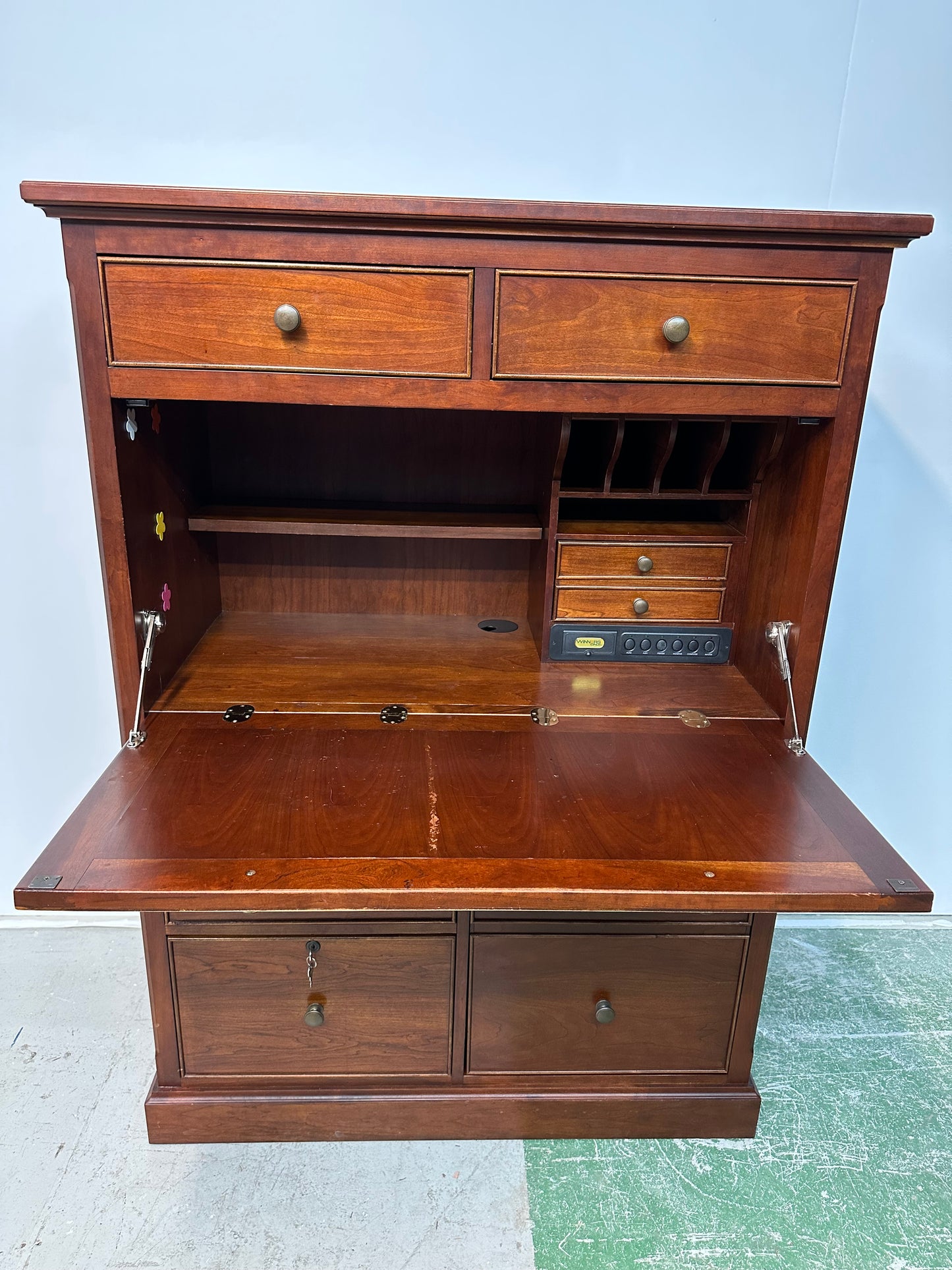 Solid Cherry Armoire #0874
