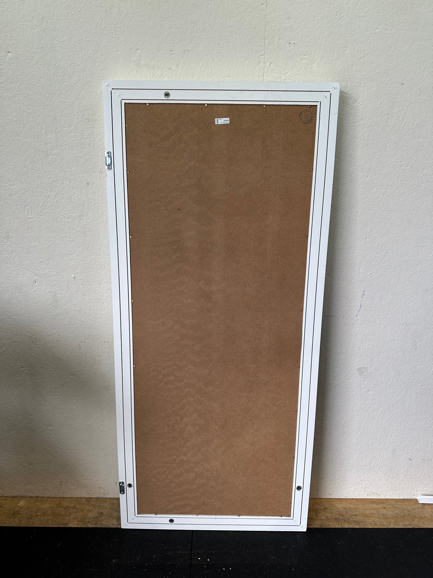 White Picture Framed Wall Mirror Ikea Hemnes #0520