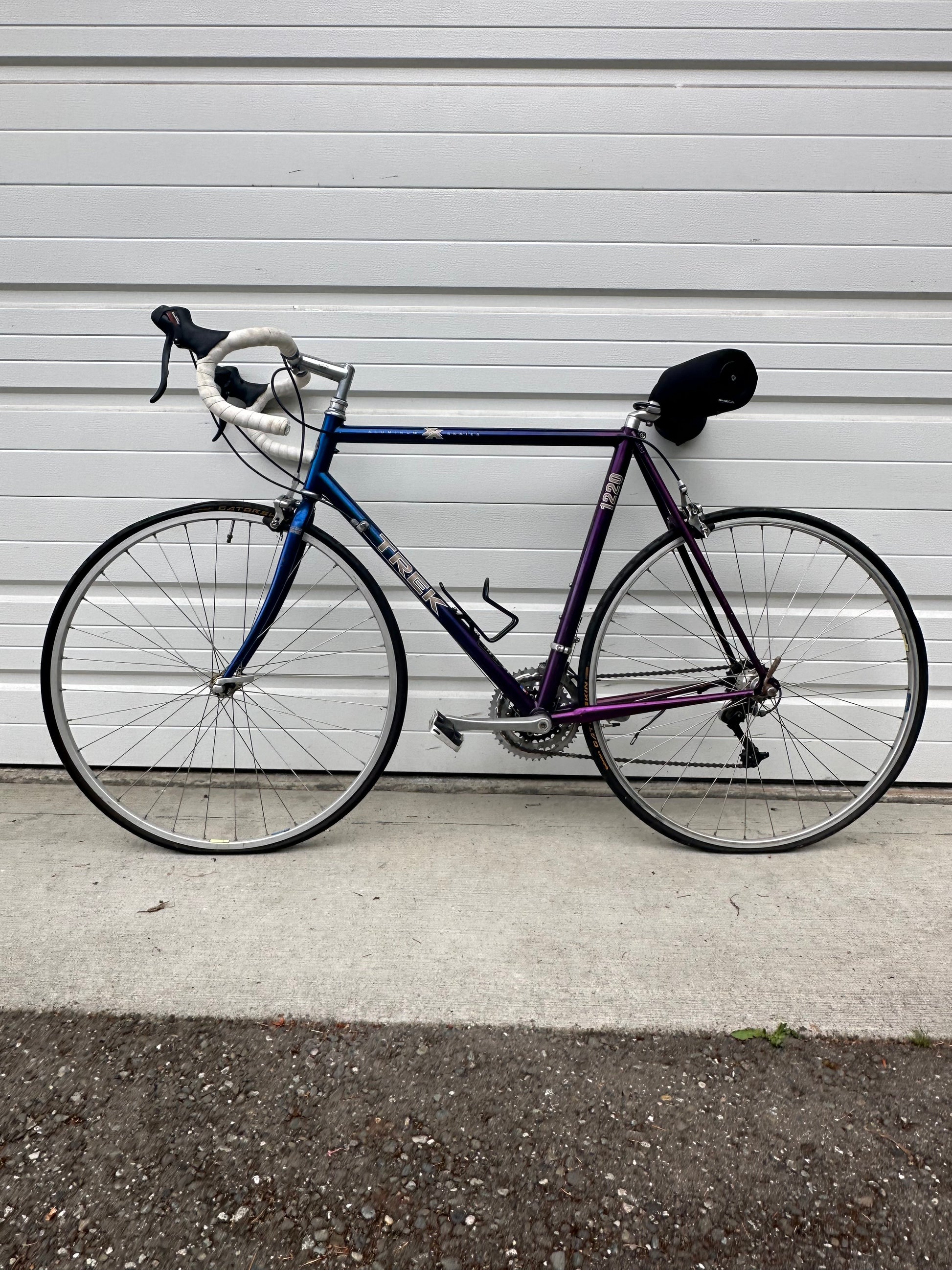 trek 1220 bicycle ZX Road Bike Shimano Gradient Blue Fade to Purple 19 Pocatello Market Trek 1220 Road Bike with
