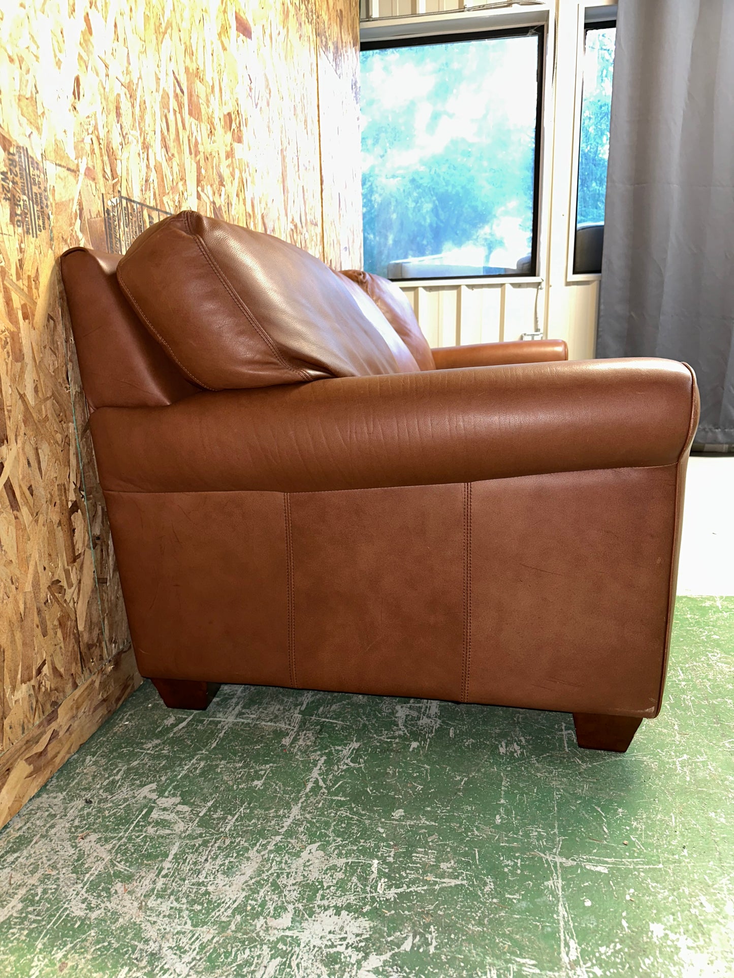 American Leather Tanner Sofa #0824