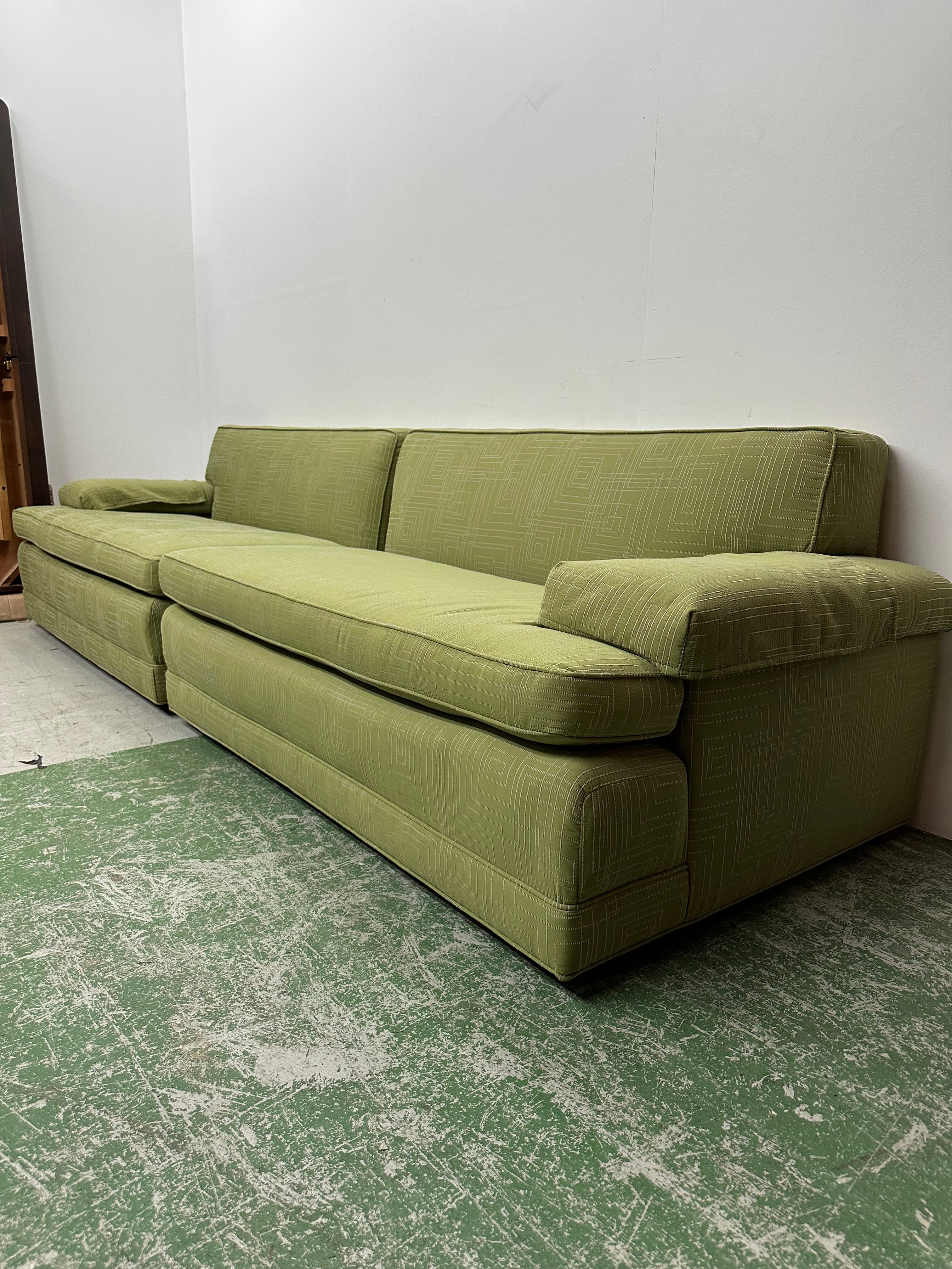 Green Modular Sofa #1002 – KitsapReuse