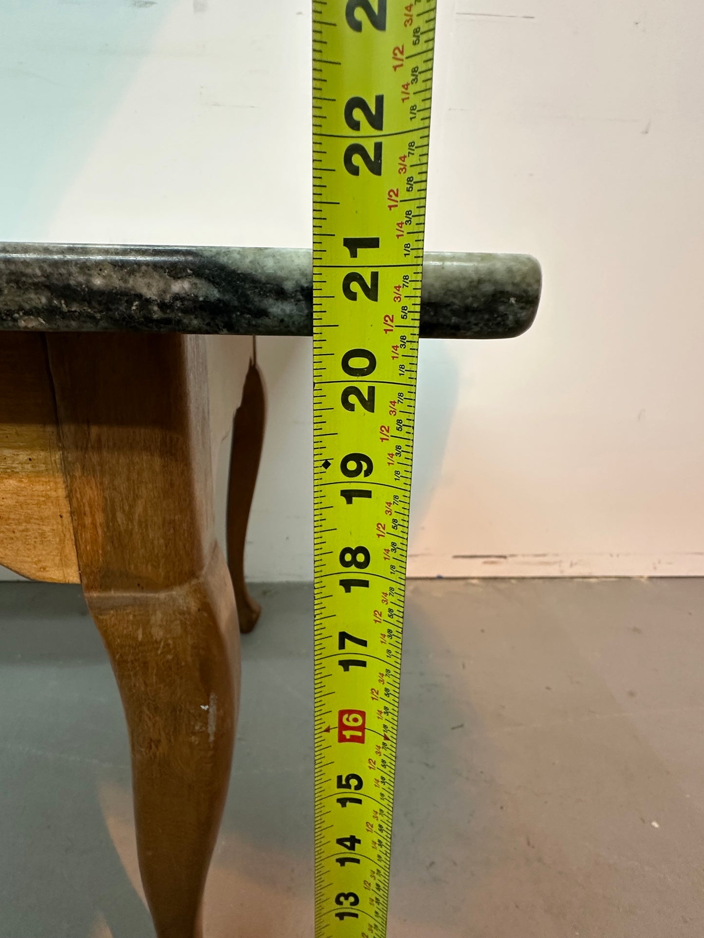 Marble Queen Anne Style Coffee Table #1074