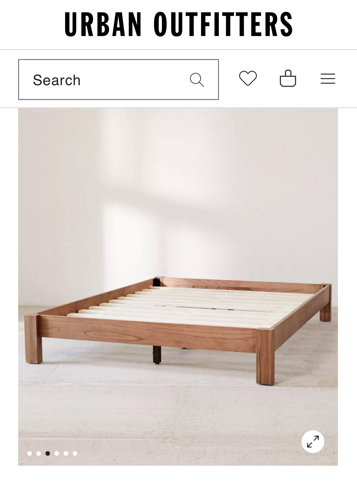 Urban Outfitters Sadie Platform Bed Full #0615