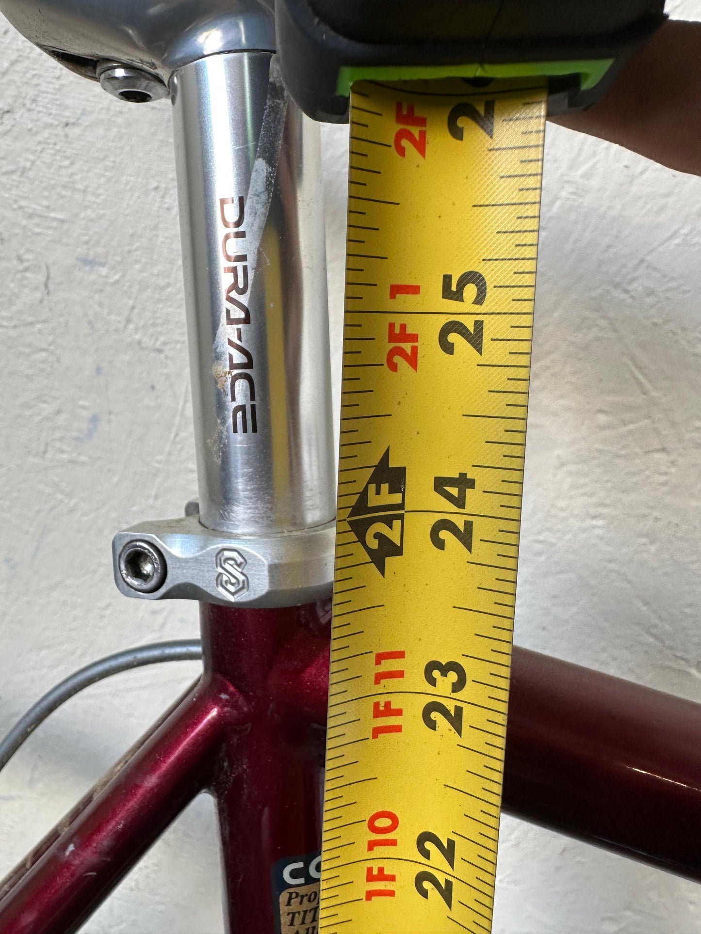 Serotta Legend Ti Serotta F1 Carbon Fork 60cm Road Bike #0627