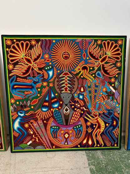 Embroidered Art From Mexico #0887