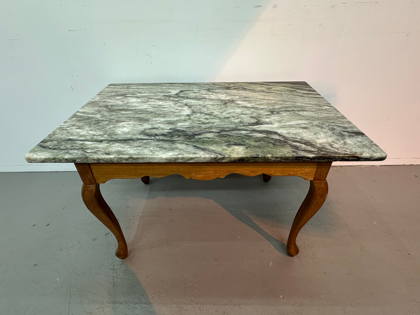 Marble Queen Anne Style Coffee Table #1074
