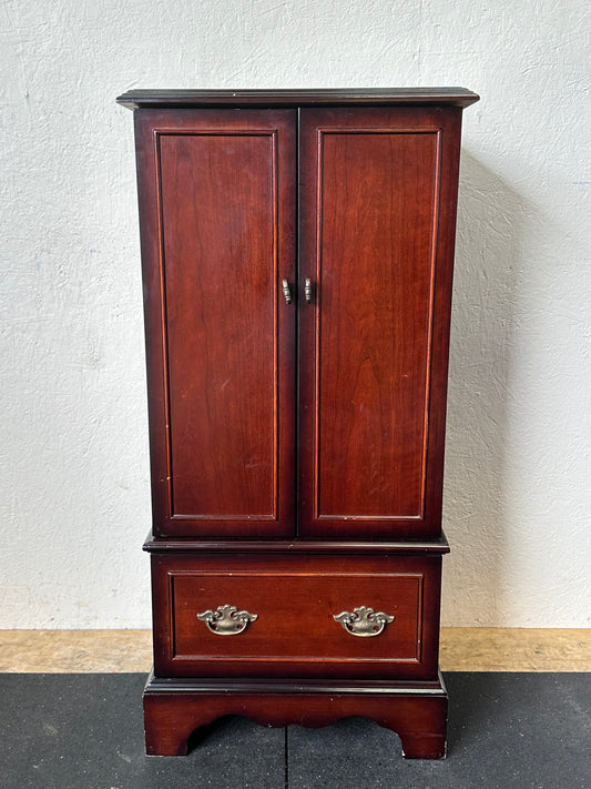 Antique Vintage Jewelry Cabinet #0461