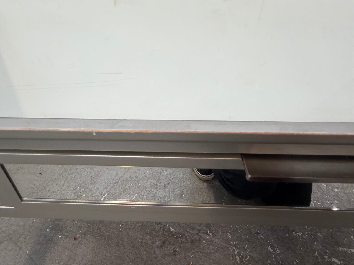 Pottery Barn Mirrored Writing Desk Vanity with Center Drawer #2562