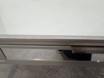 Pottery Barn Mirrored Writing Desk Vanity with Center Drawer #2562