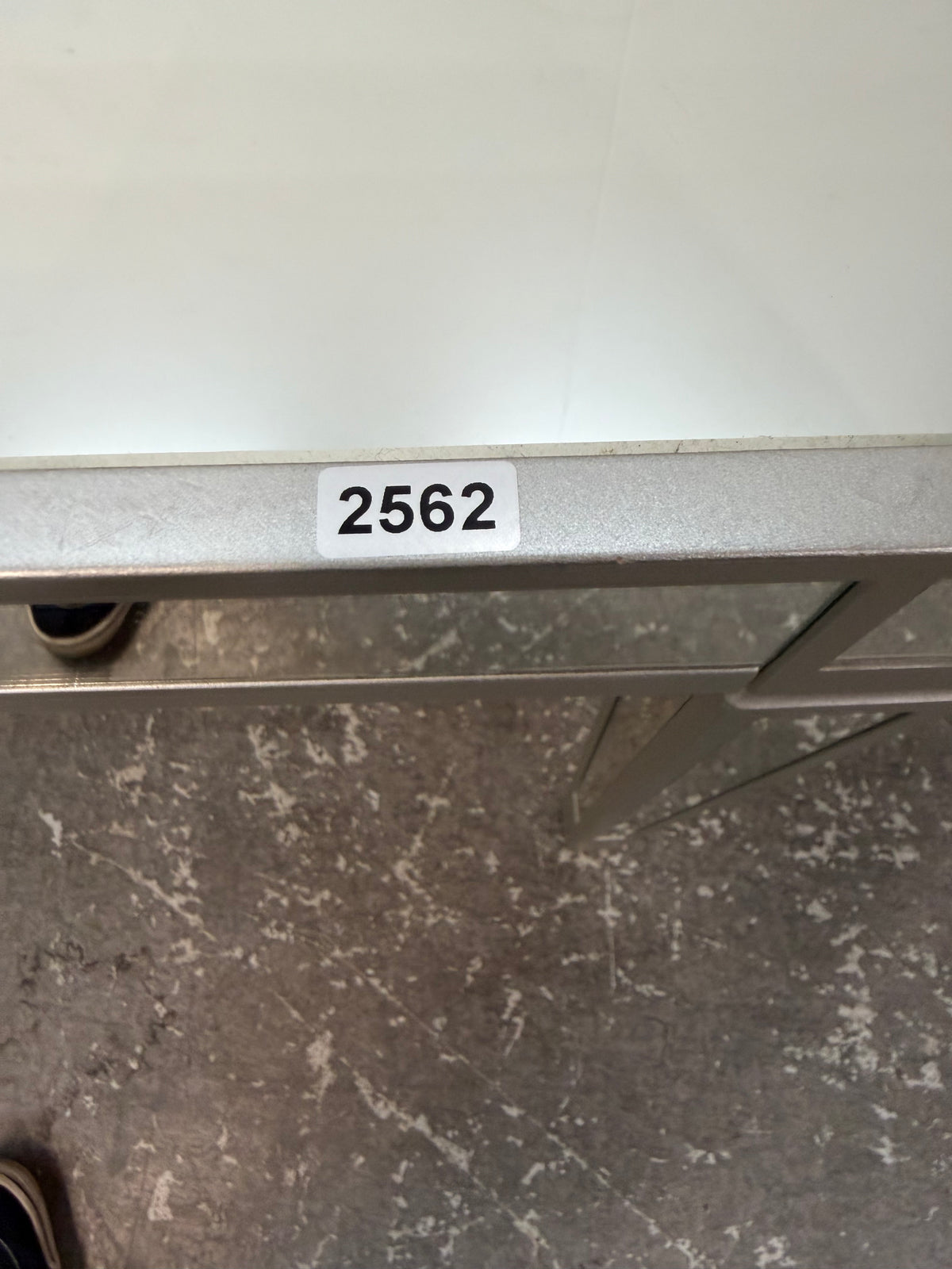 Pottery Barn Mirrored Writing Desk Vanity with Center Drawer #2562