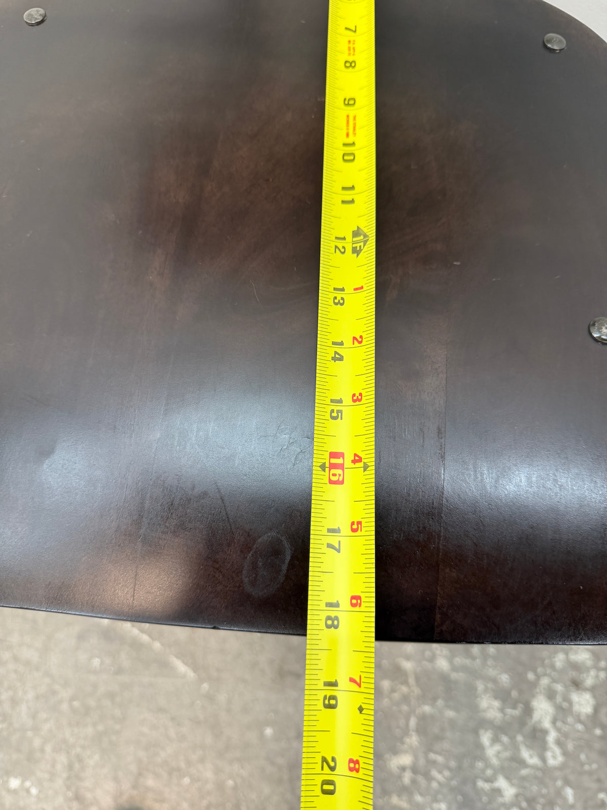 Restoration Hardware Industrial Toledo-Style Adjustable Wood Bar Stool with Back #2567