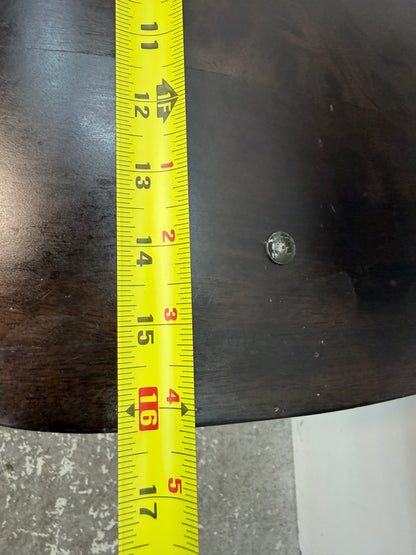 Restoration Hardware Industrial Toledo-Style Adjustable Wood Bar Stool with Back #2567