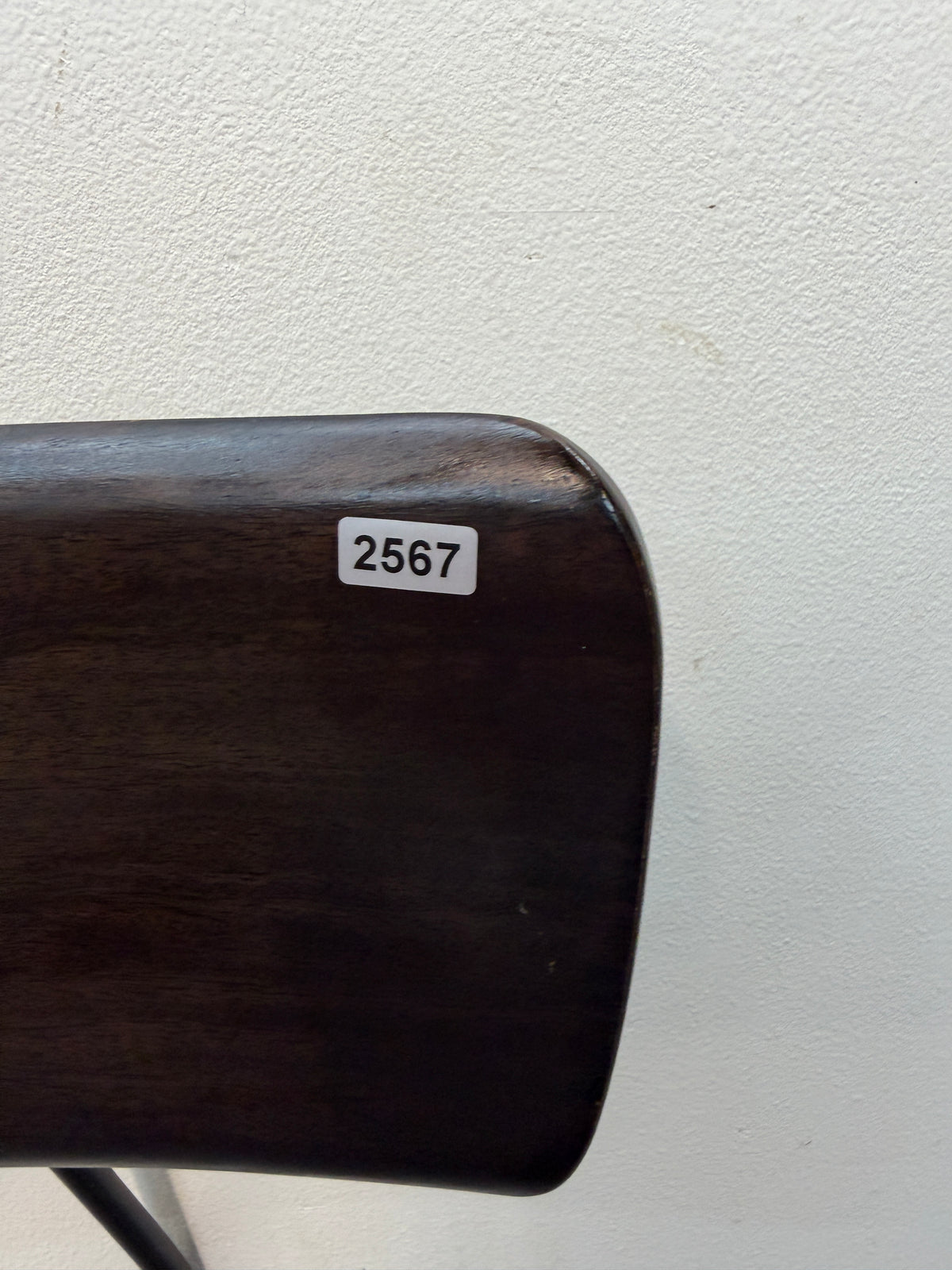 Restoration Hardware Industrial Toledo-Style Adjustable Wood Bar Stool with Back #2567
