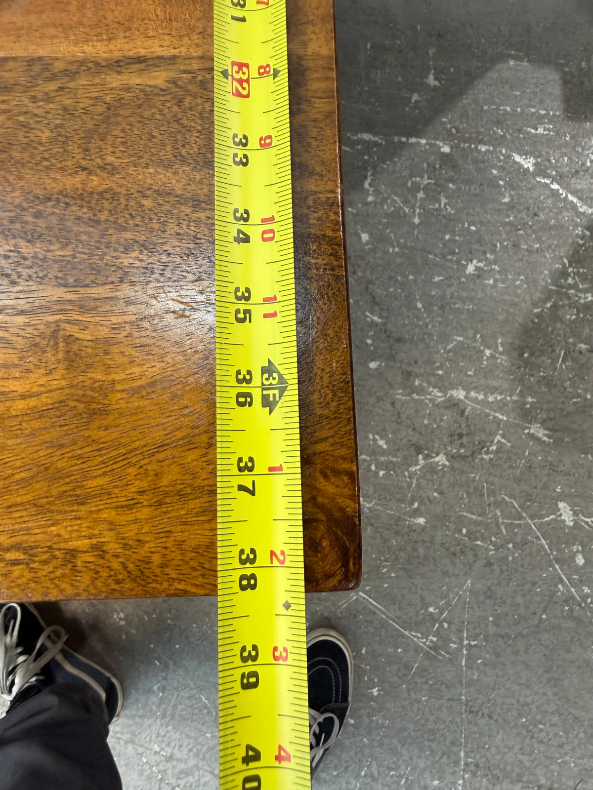 Crate & Barrel Mango Wood Rectangular Dining Table #2571