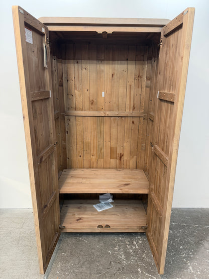 PGT Reclaimed Pine Two-Door Armoire Cabinet #2572