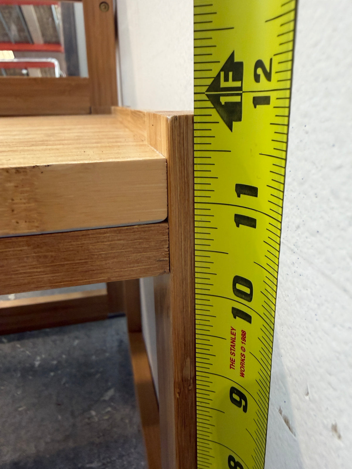 Set of 3 Stackable Bamboo Shelf Units #2588