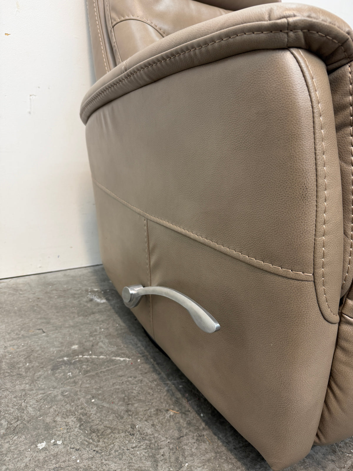 Parker House Taupe Upholstered Manual Recliner #2603