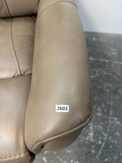 Parker House Taupe Upholstered Manual Recliner #2603