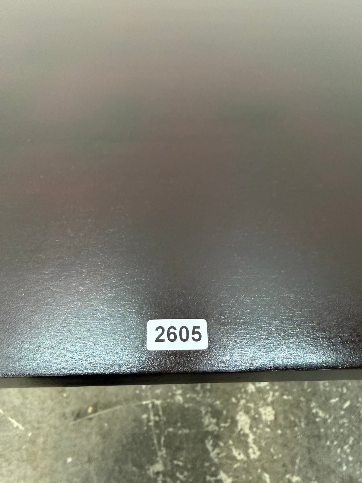 Espresso Rectangular Table or Writing Desk #2605