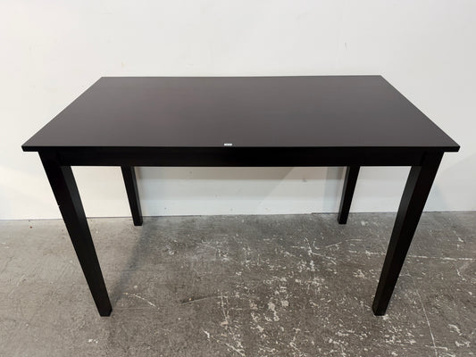 Espresso Rectangular Table or Writing Desk #2605