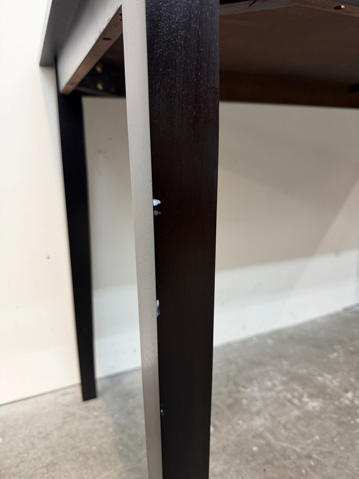 Espresso Rectangular Table or Writing Desk #2605