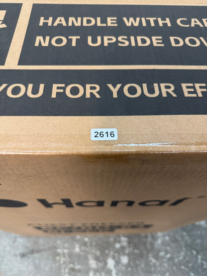 Hanai Black Compact Chest Freezer, Boxed #2616
